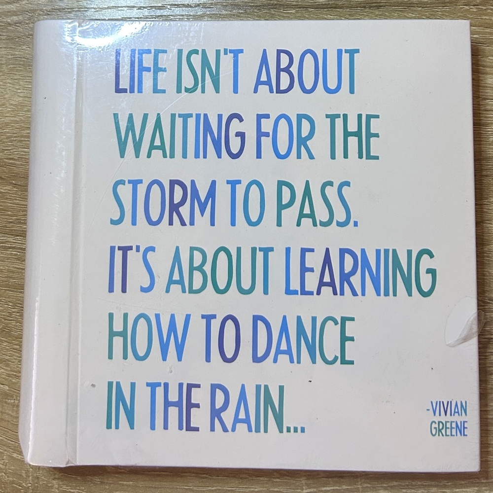 Dance in the Rain address book